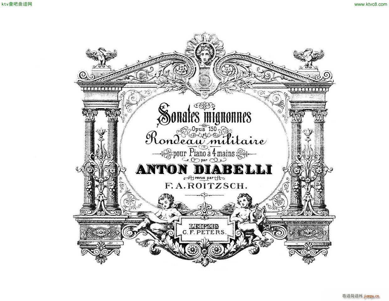 Anton Diabelli Sonates Mignonnes Op 150 Rondeau4