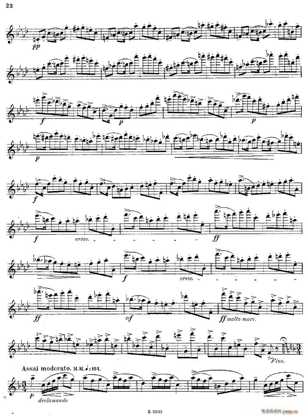 Schule der Virtuosit?t Op 60（18） 长笛2