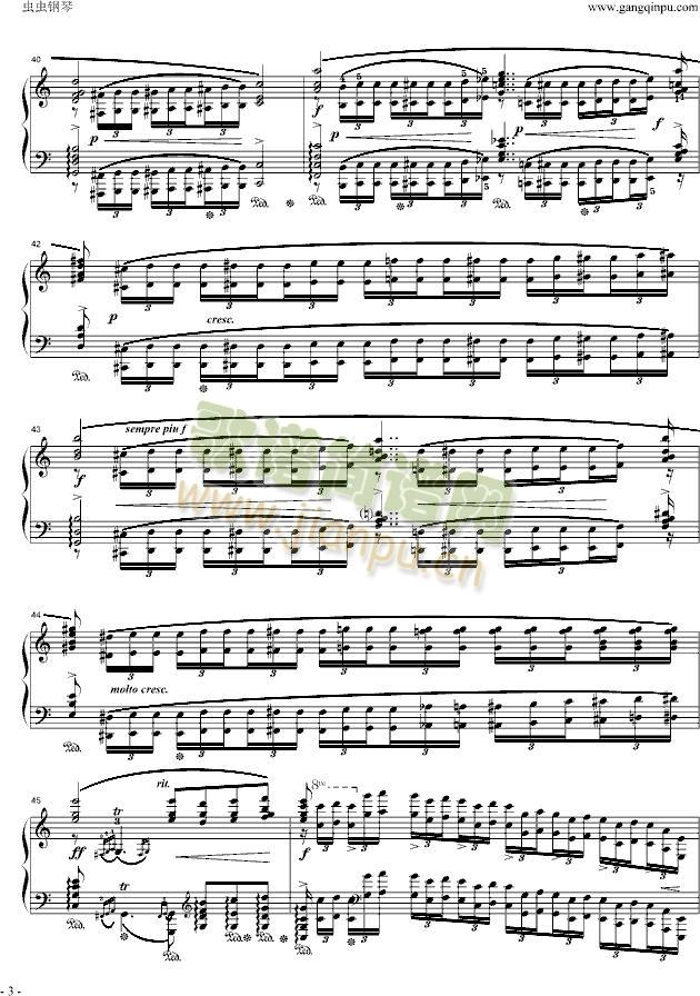 肖邦c小调夜曲 Op.48 No.13