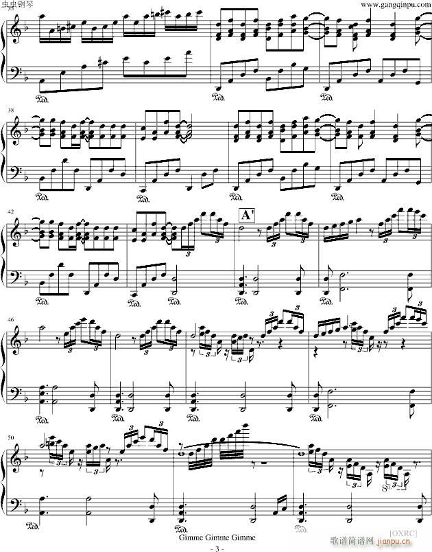 OXRC Gimme Gimme Gimme 吉米吉米吉米_克莱德曼3