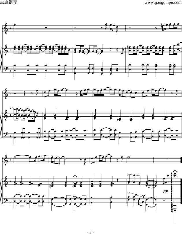 Love To Be Loved By You-（C大调版）-钢琴谱(钢琴曲)-Marc Terenzi5