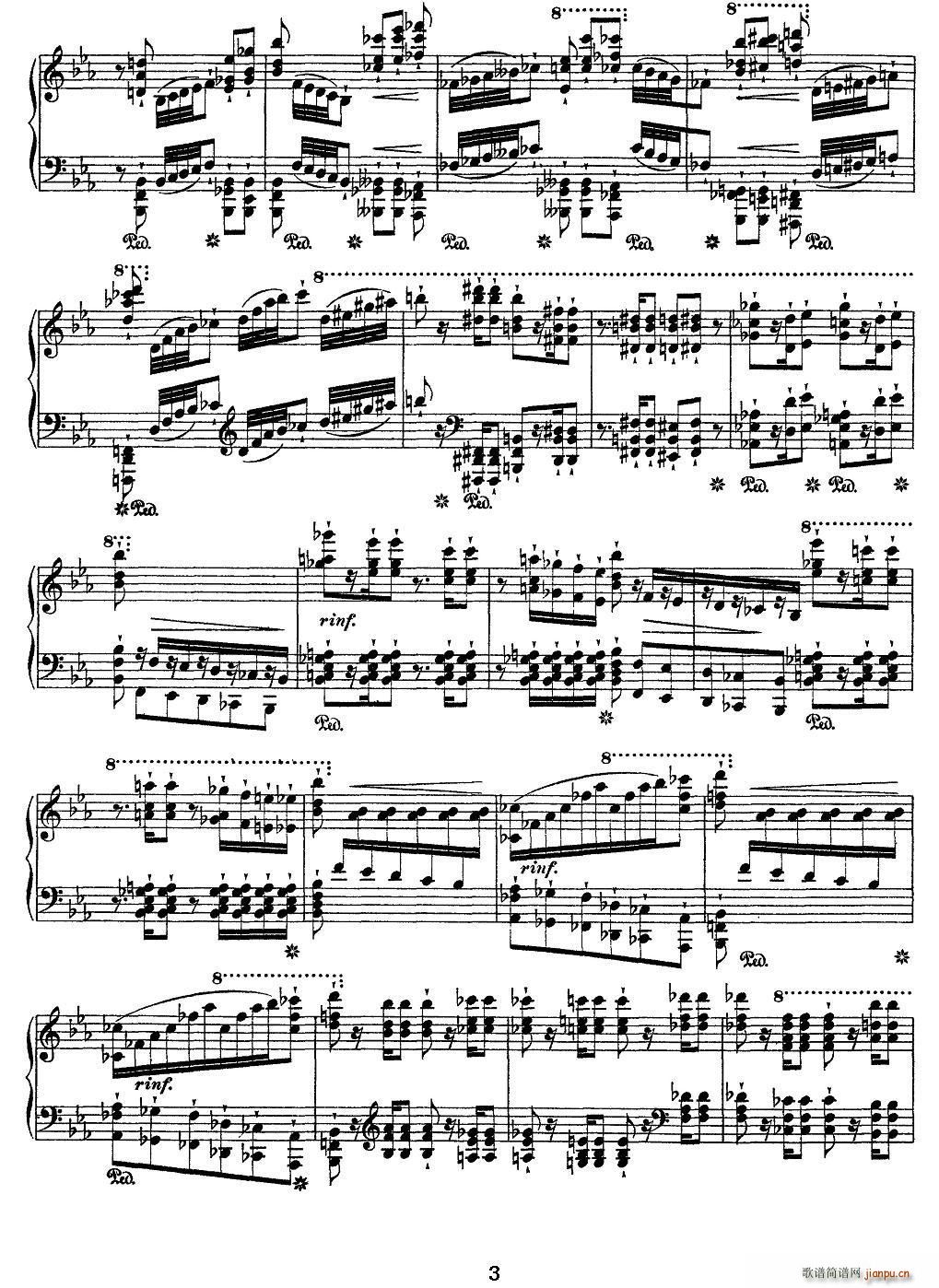 12首超级技巧练习曲 Wilde Jagd（狩猎）3