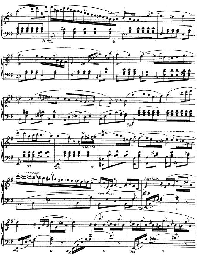 钢琴第一协奏曲 op.11-16