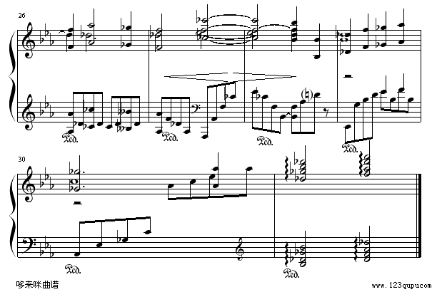 第二钢琴协奏曲第三乐章(部份)-拉赫玛尼诺夫3