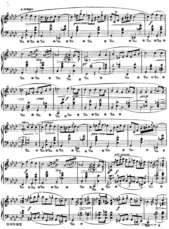 夜曲No.15 - OP.55-1-肖邦2