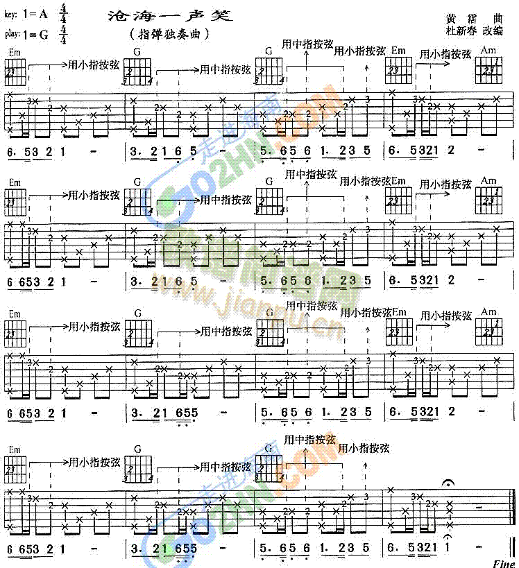 沧海一声笑1