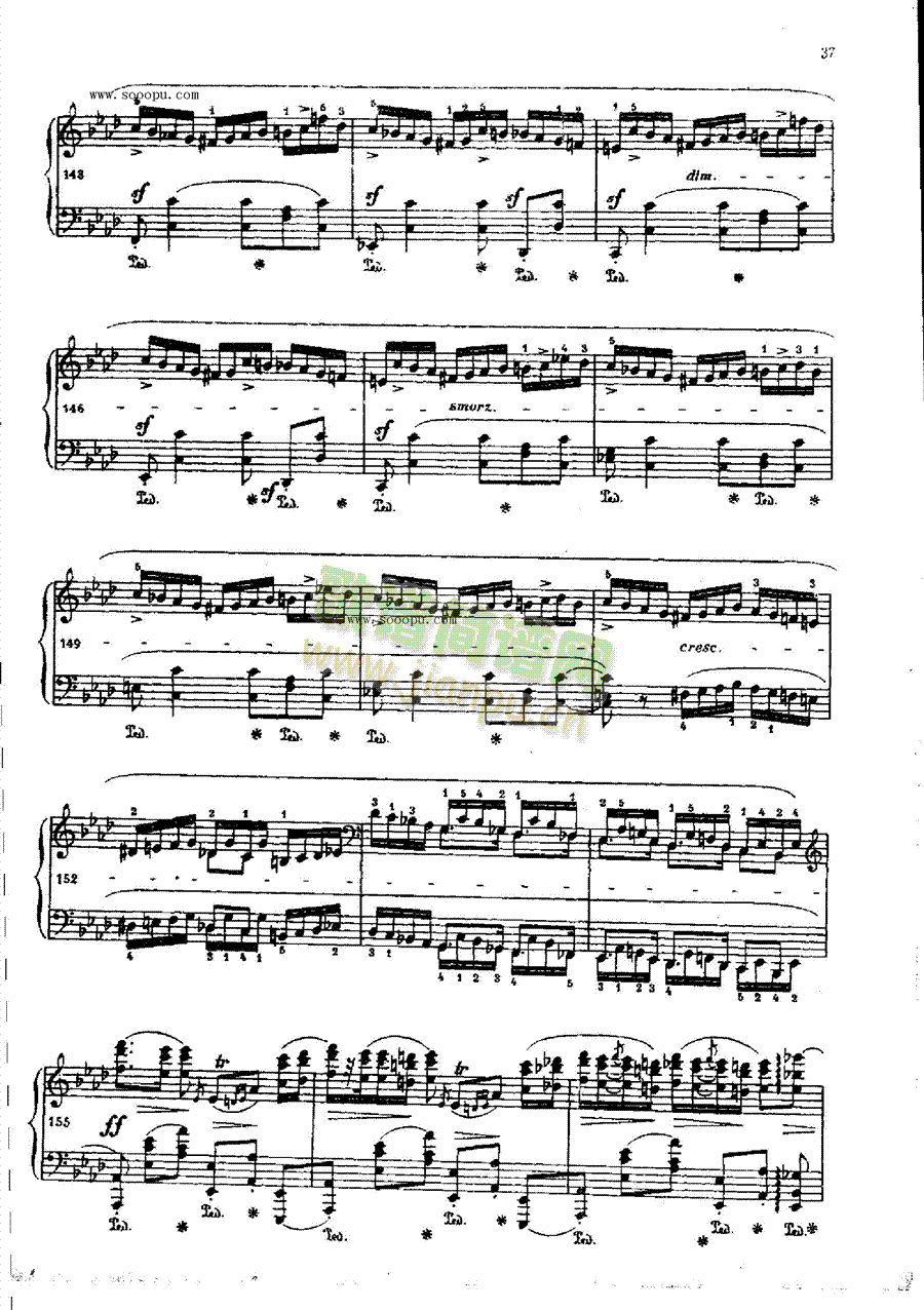 波洛涅兹OP.53 键盘类 钢琴12