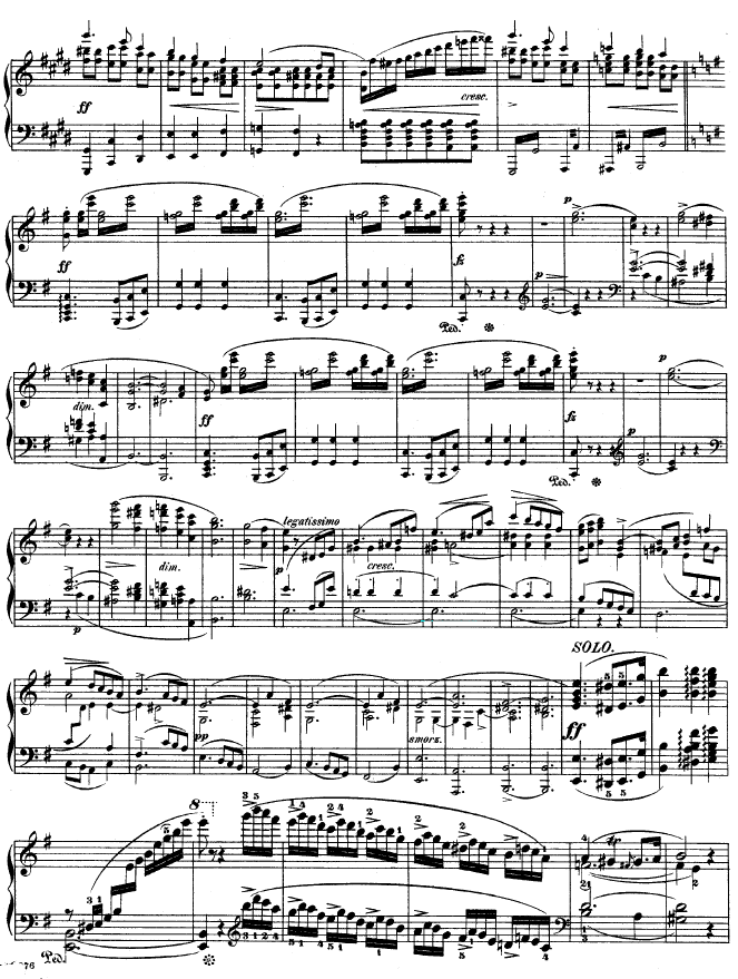 钢琴第一协奏曲 op.11-13