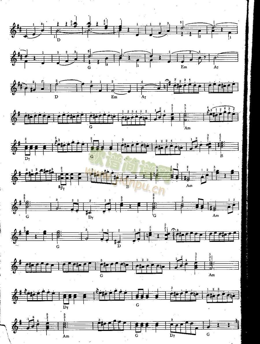 圆舞曲联奏（中级班电子琴乐谱）2