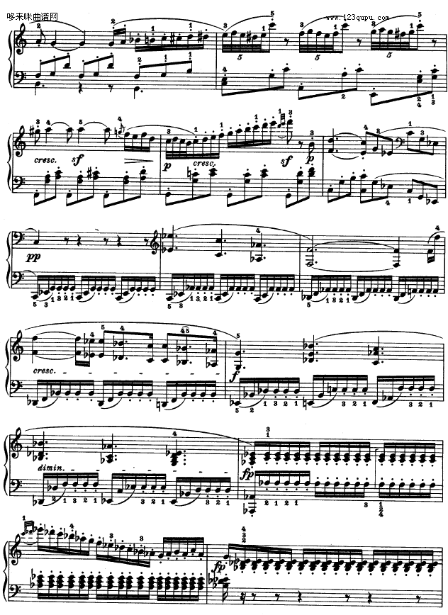 第十六钢琴奏鸣曲-（Op.31 No.1）-贝多芬11