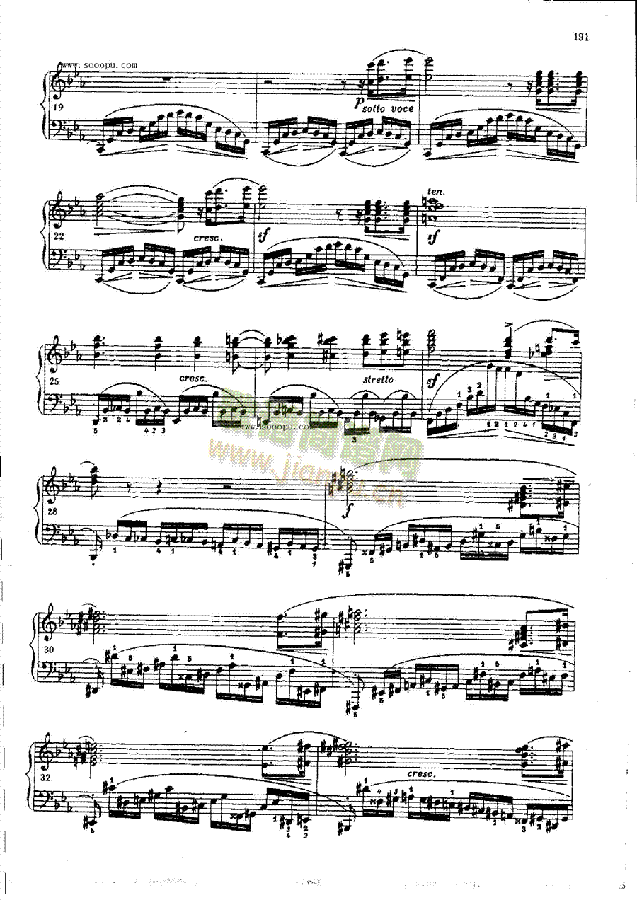 练习曲OP.10  Nr12 键盘类 钢琴2