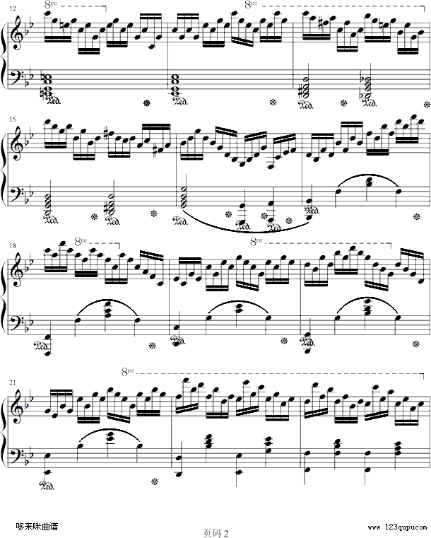 练习曲　NO.14-车尔尼2