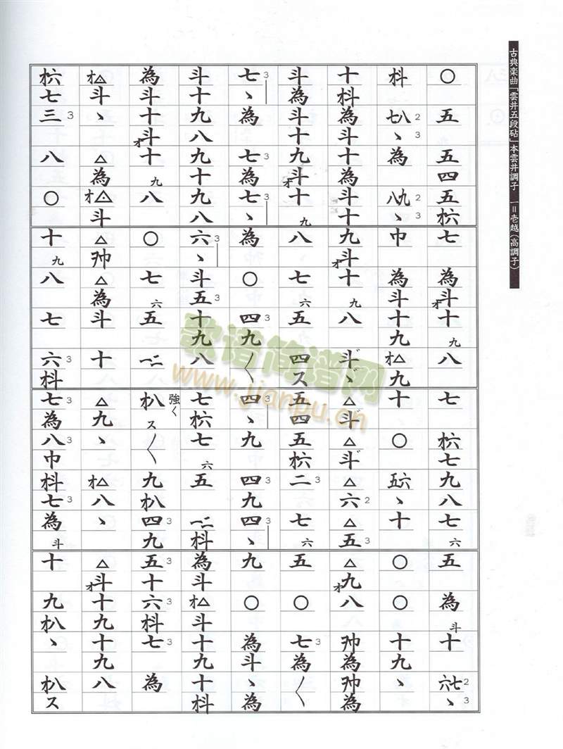 古典乐曲《云井五段砧》11