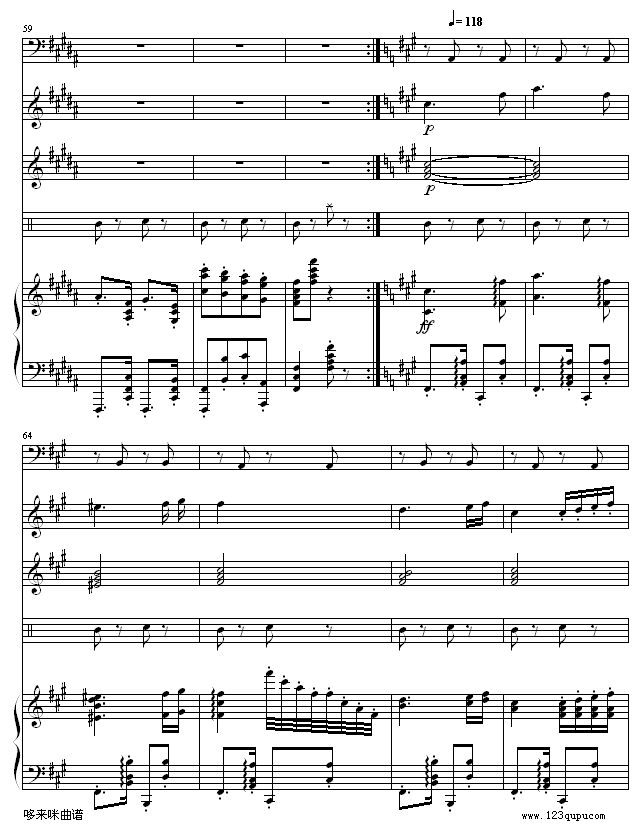 匈牙利舞曲5-(改编，有乐队）-勃拉姆斯7