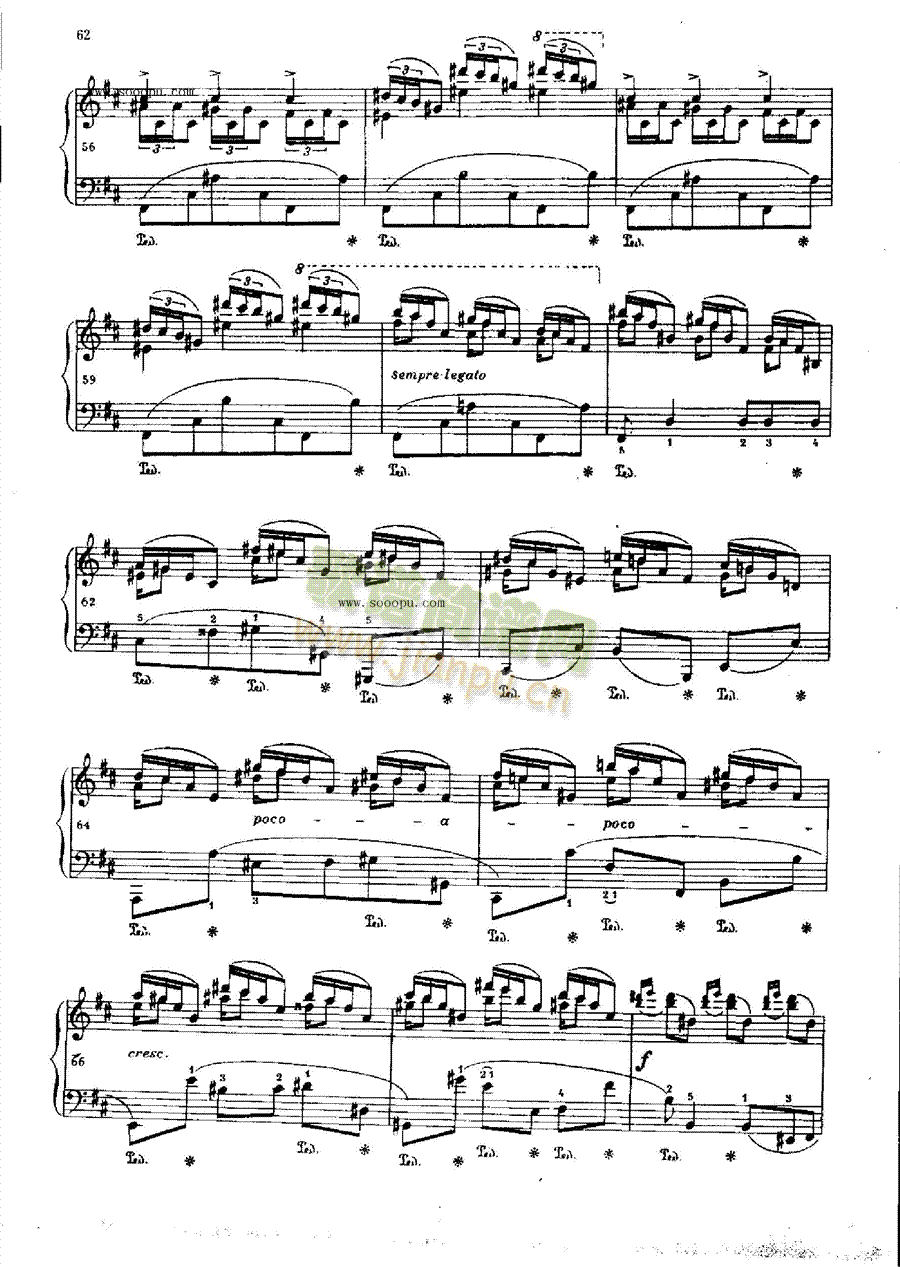 肖邦作曲 OP.71  Nr1 键盘类 钢琴5