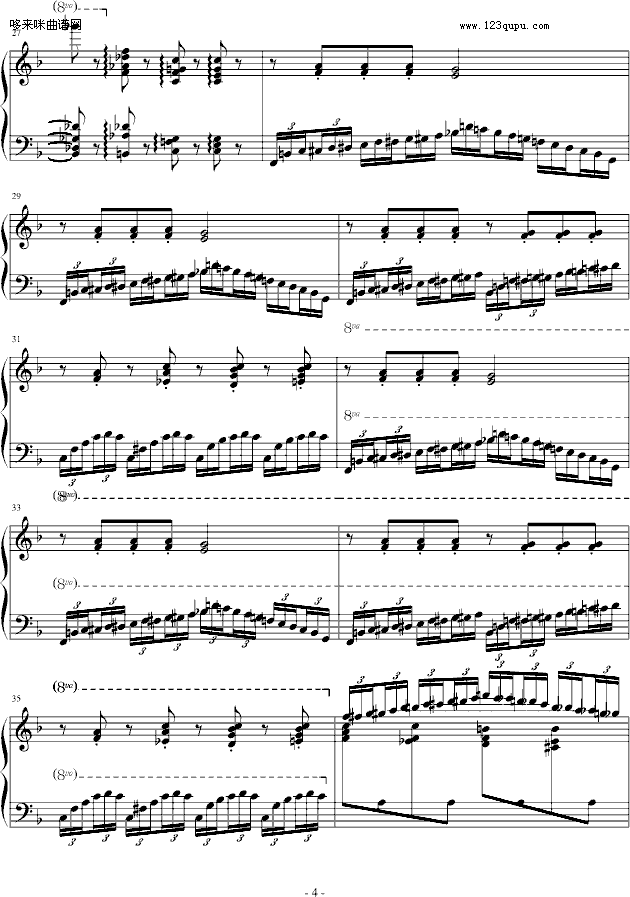 练习曲Op.72 No.6-莫什科夫斯基4