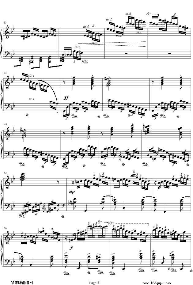 练习曲Op.72 No.2-莫什科夫斯基3