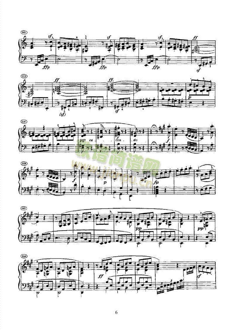 奏鸣曲(Opus2 Nr.2) 键盘类 钢琴6