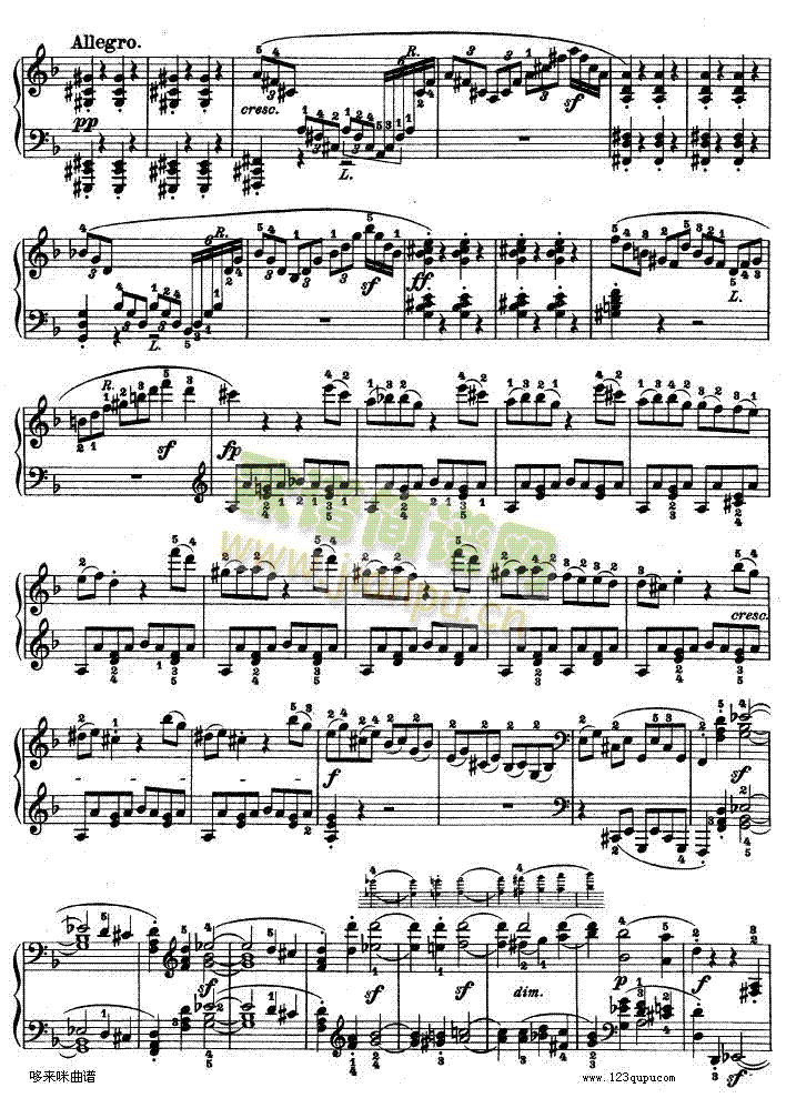 暴风雨-d小调第十七钢琴奏鸣曲 - Op.31―2-贝多芬6