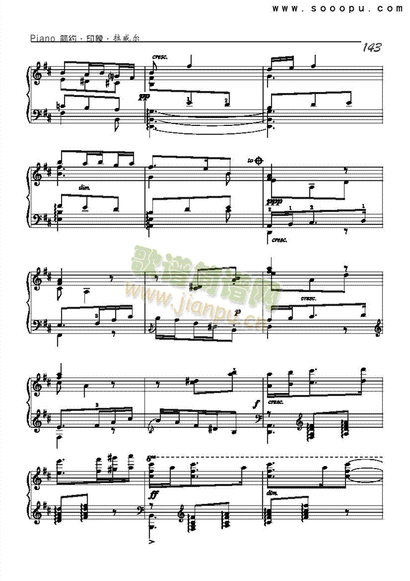 小奏鸣曲第二乐章―简易版 键盘类 钢琴3