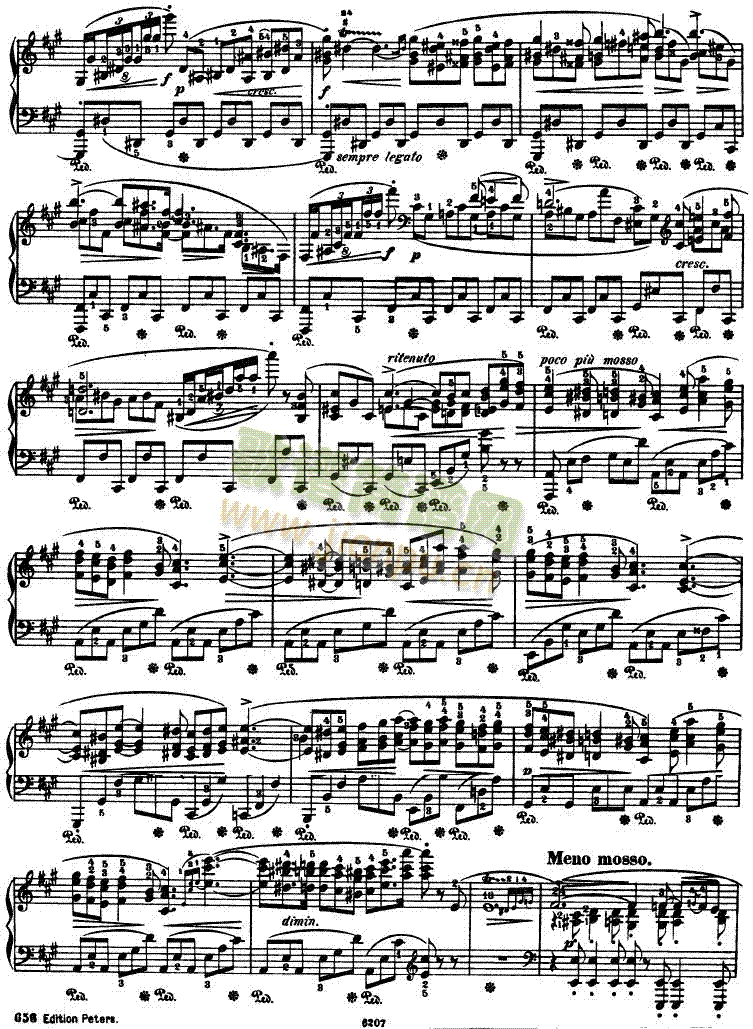 船歌 Barcarolle Op 604