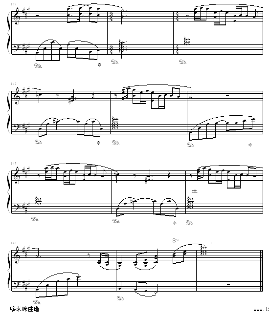 理查德钢琴曲杂集-克莱德曼12