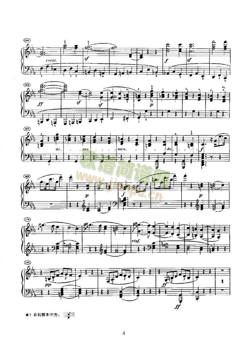 奏鸣曲(Opus10 Nr.1) 键盘类 钢琴4