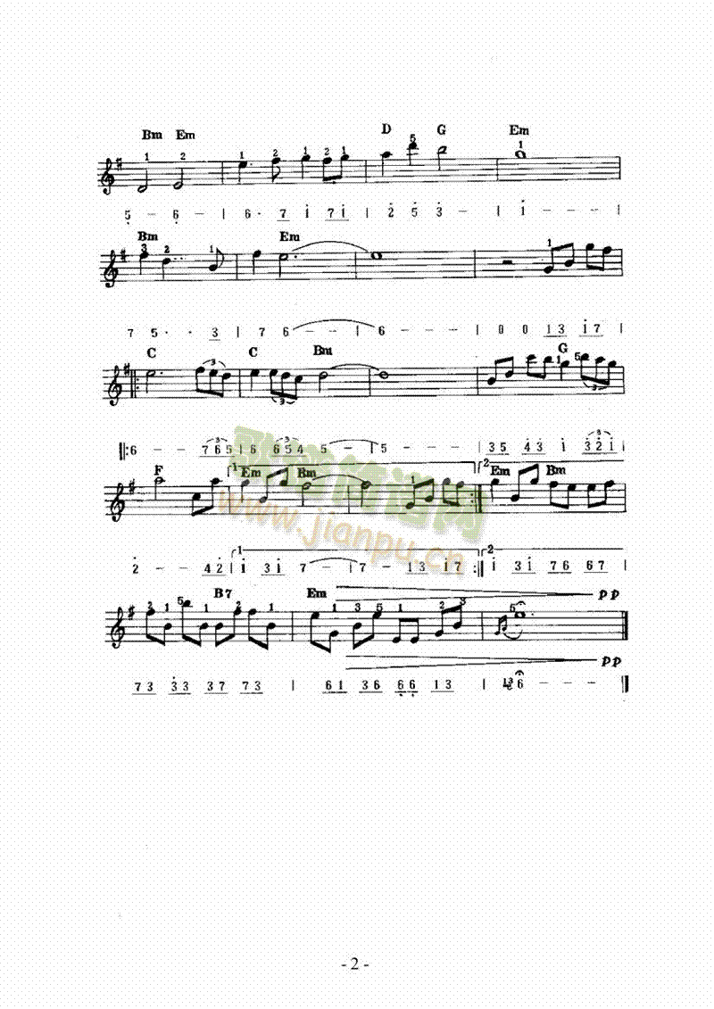 《简爱》主题曲 键盘类 电子琴2