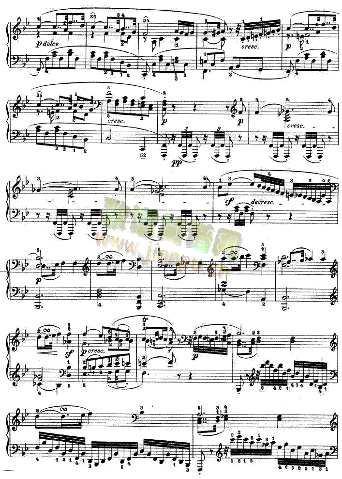 暴风雨-d小调第十七钢琴奏鸣曲 - Op.31―29