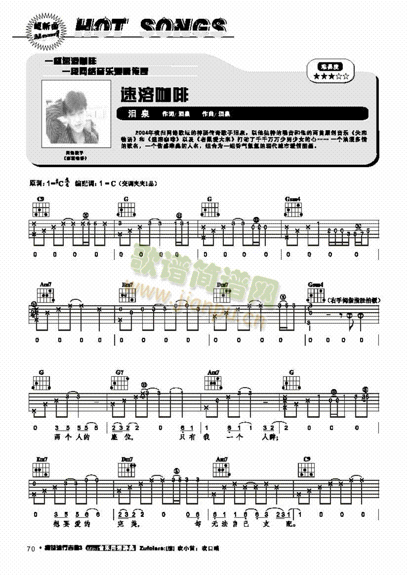 速溶咖啡-弹唱 吉他类 流行1