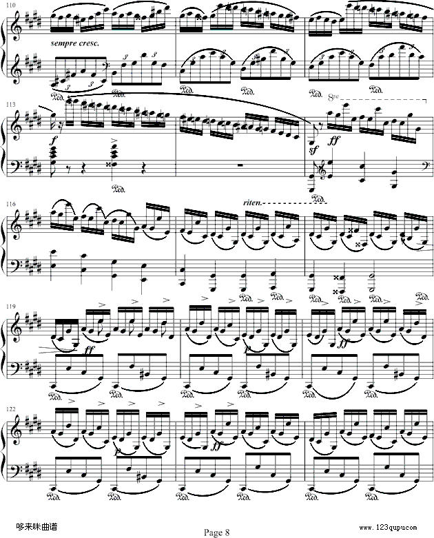 Fantasie Impromptu-肖邦8