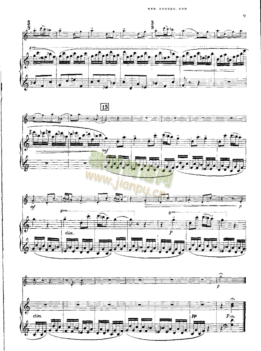 欣德米特双簧管与钢琴奏鸣曲 管乐类 双簧管9