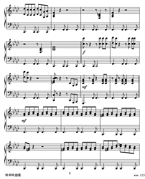 感伤的混合曲-克莱德曼8