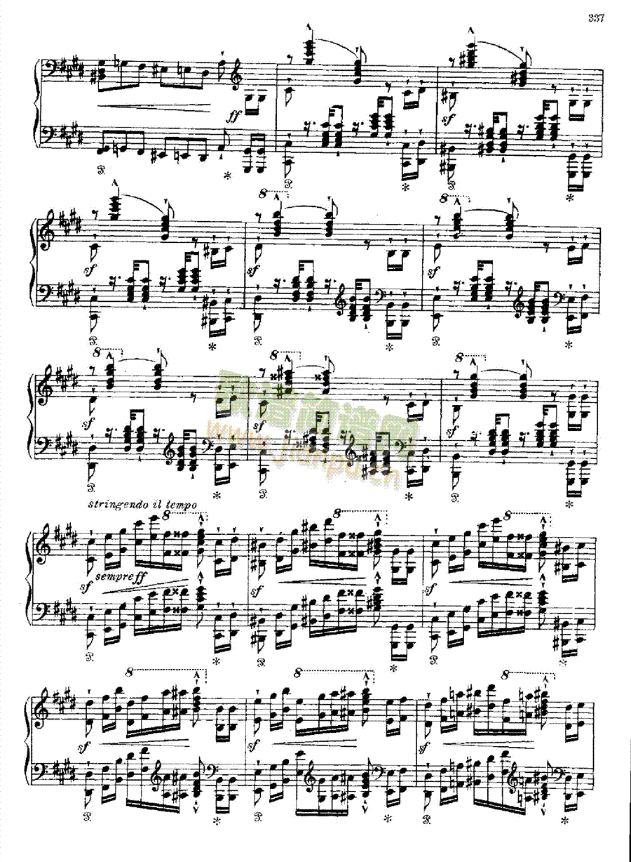西班牙狂想曲 键盘类 钢琴7