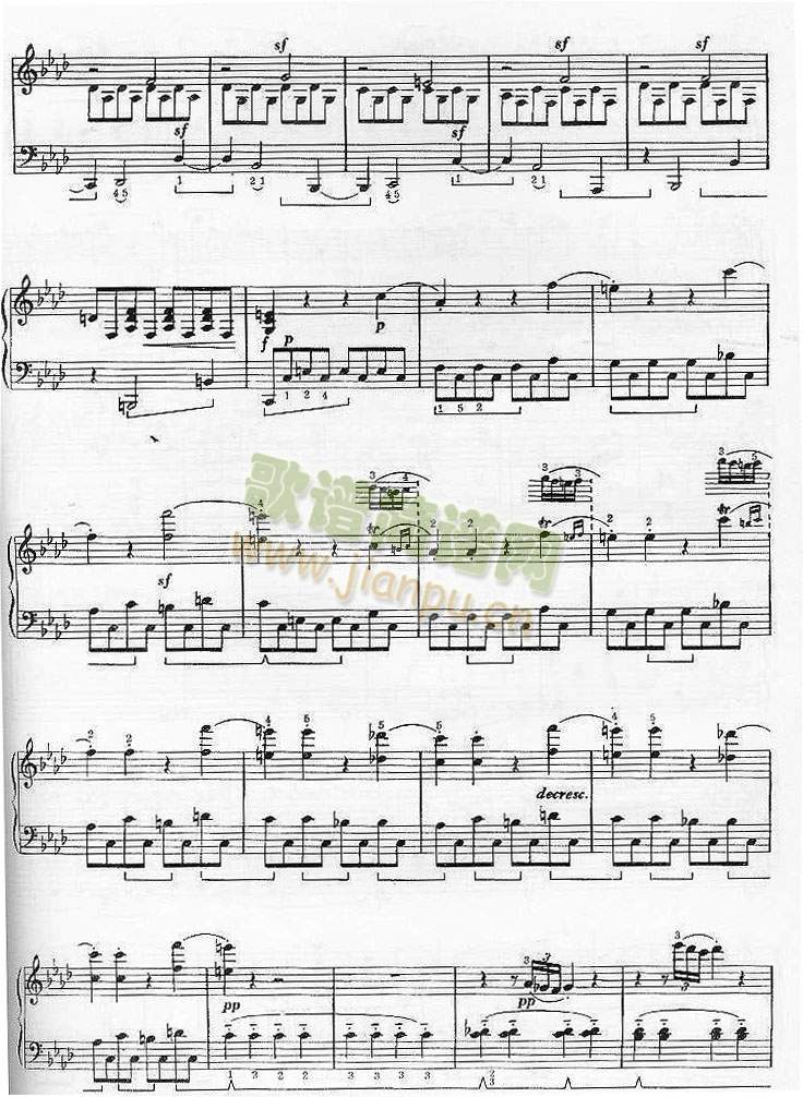 奏鸣曲（贝多芬）4