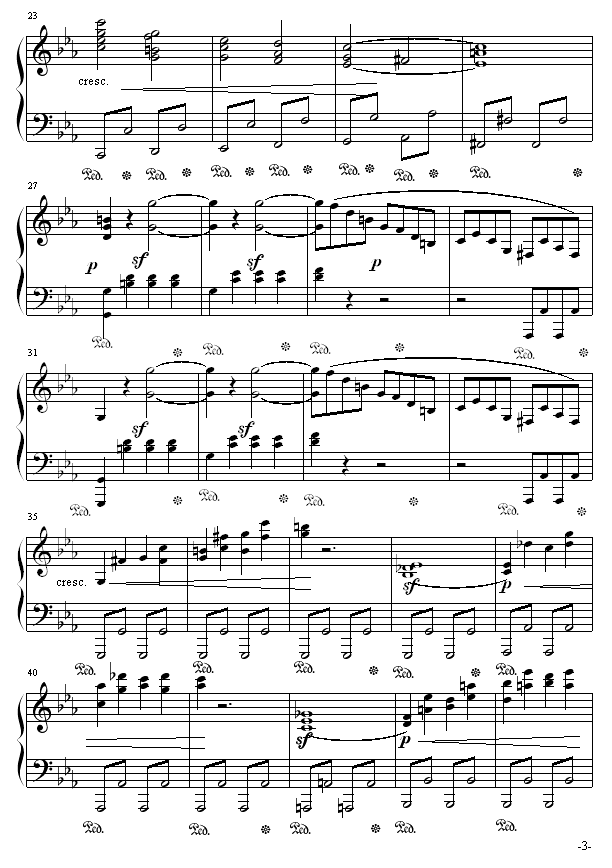 悲怆奏鸣曲第一乐章3