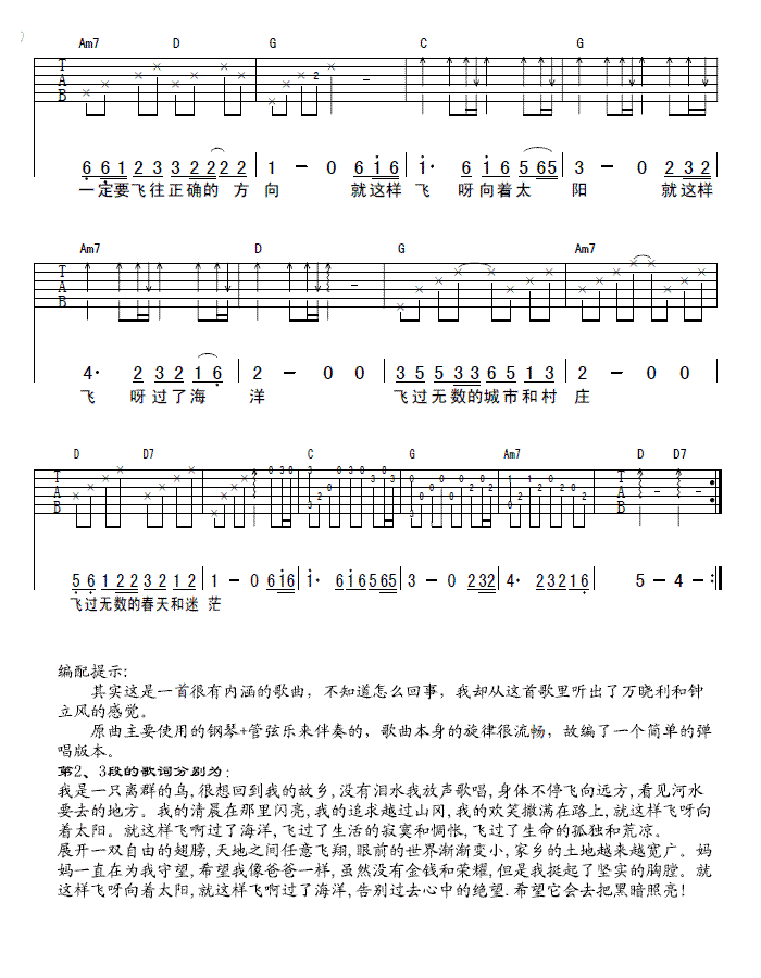 我是一只离群的鸟2