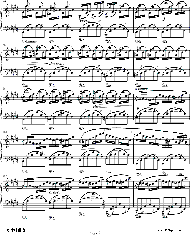 Fantasie Impromptu-肖邦7