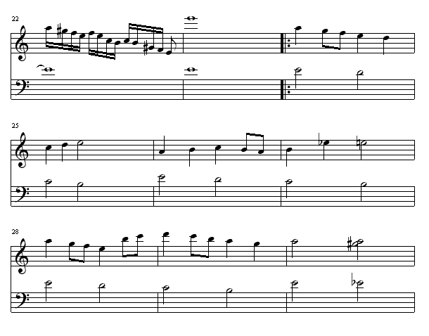 蓝宝石之谜里NEMO弹的曲子3
