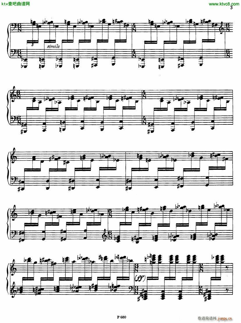 Fiser piano sonata no 36