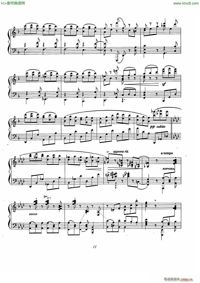 Etude No 9 D après Rossini11