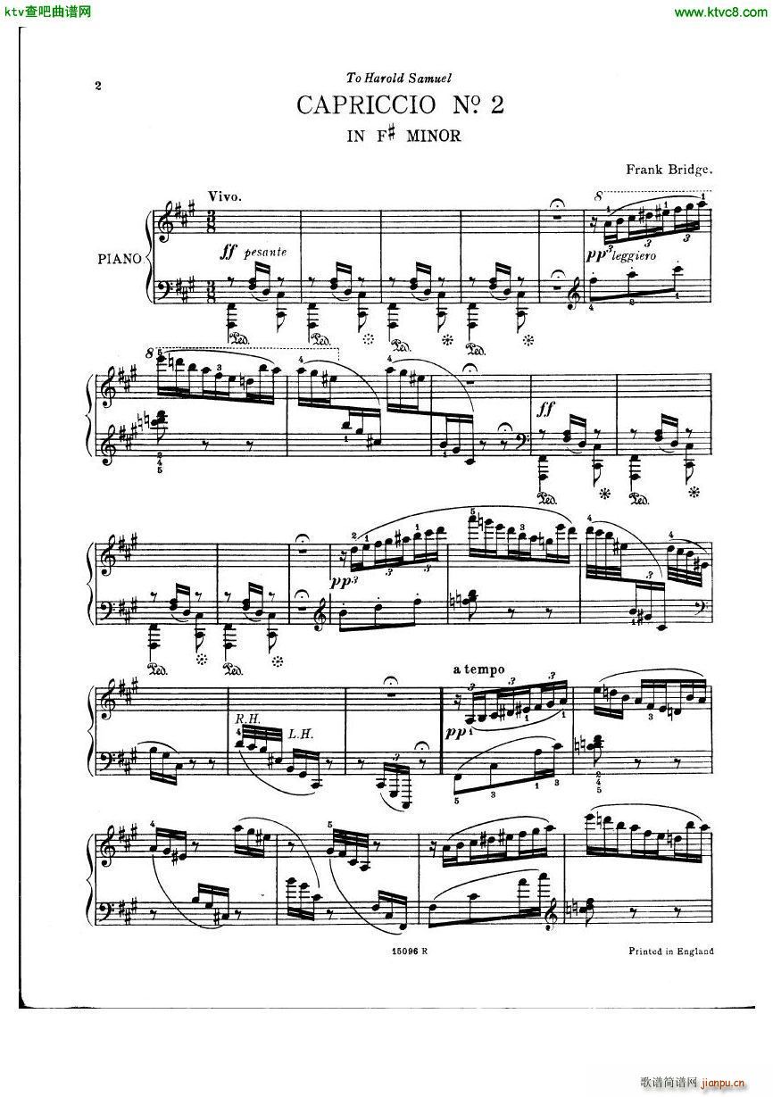 Frank Bridge Capriccio22