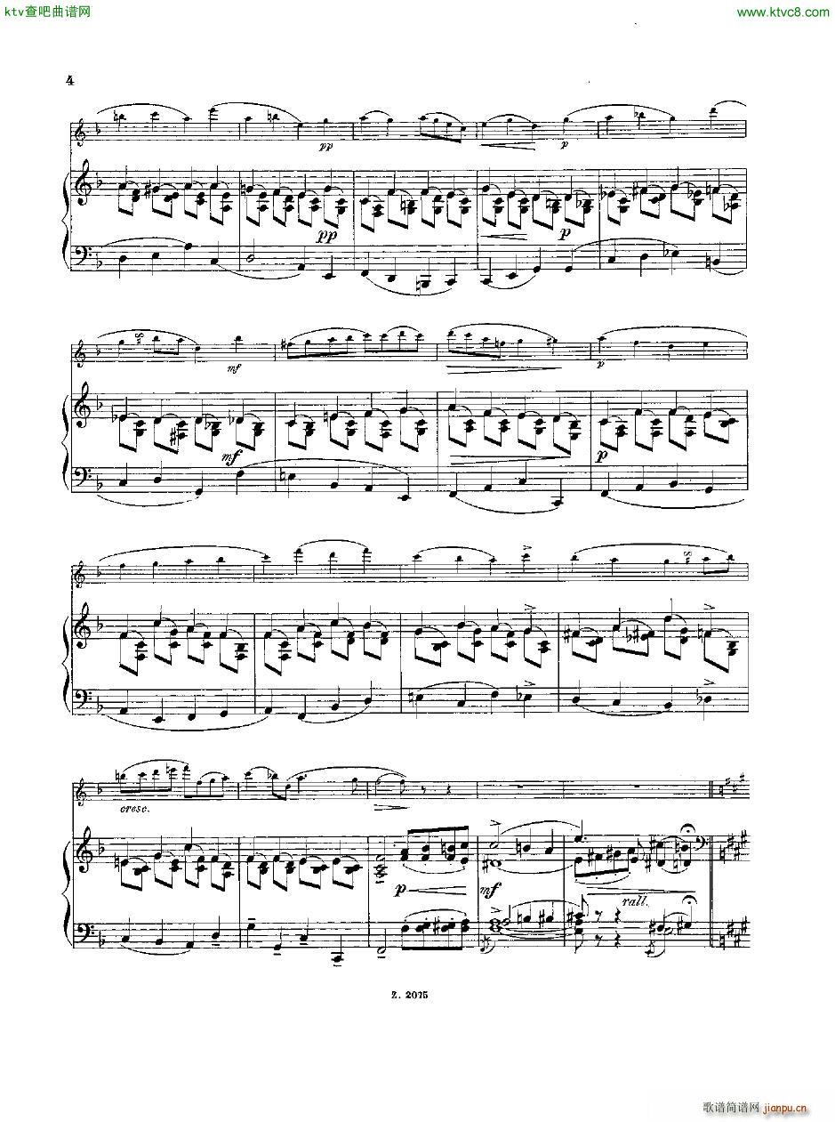 Andersen op 55 Acht Vortragsstücke fl pno47