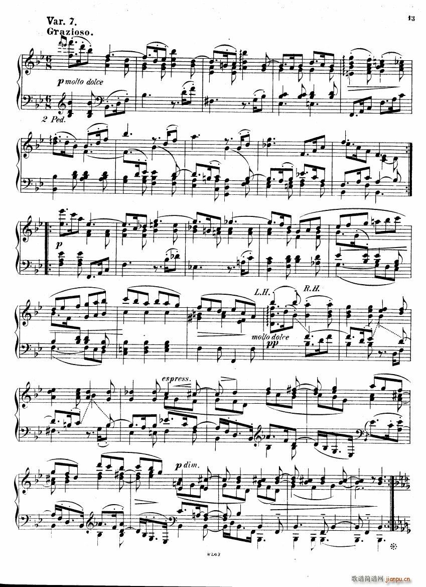 Brahms Stark Haydn Variations pno solo12