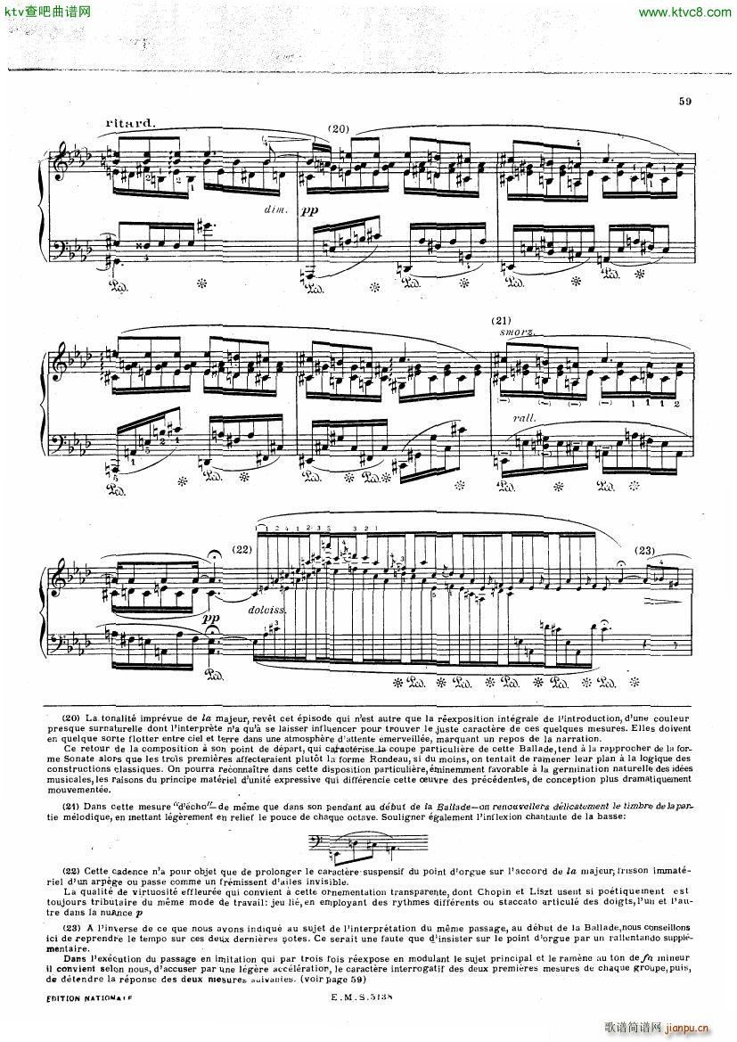 Chopin Cortot 4 Ballades 二12