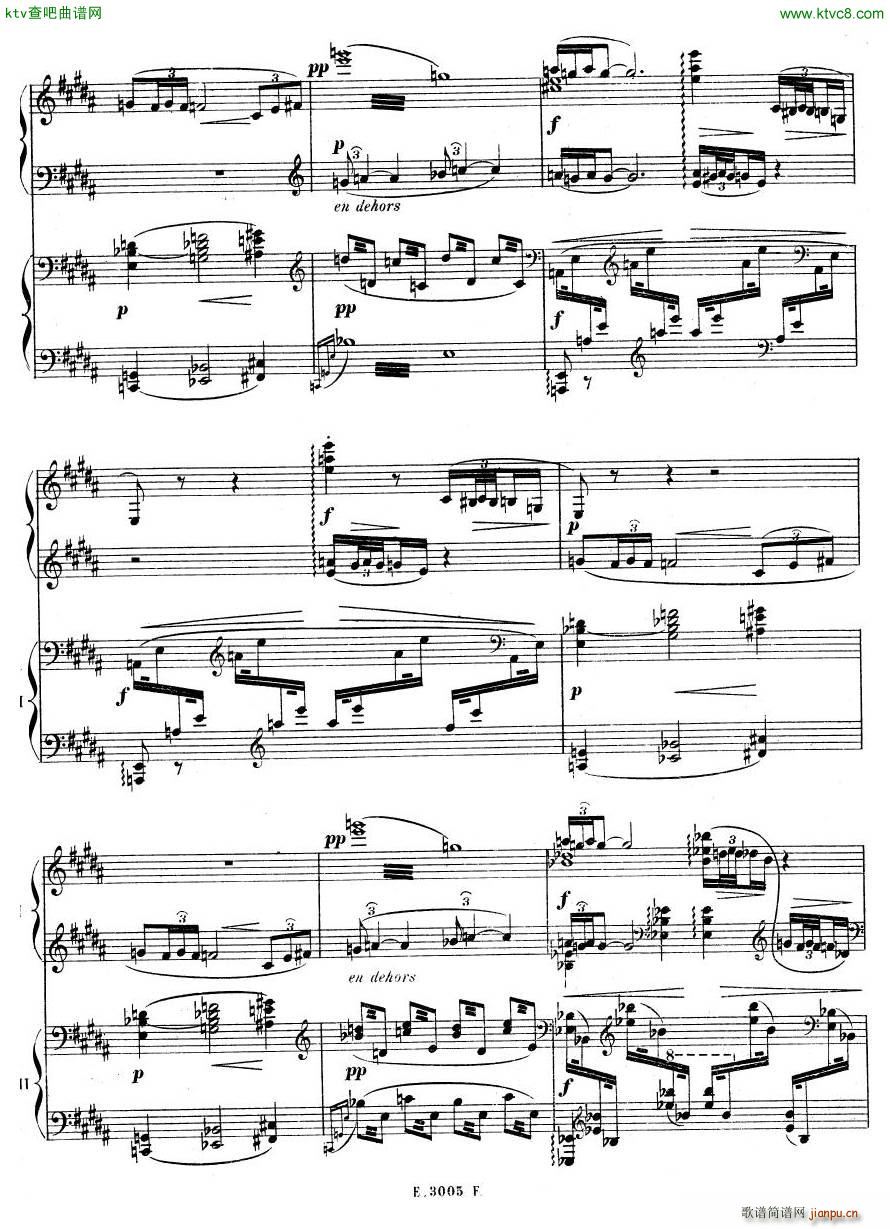Debussy Ravel 3 Nocturnes 2pno34