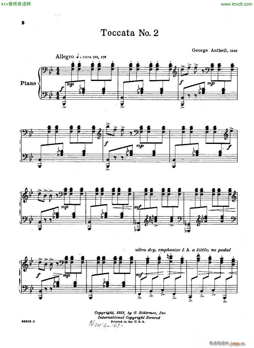 Antheil 2 Toccatas8