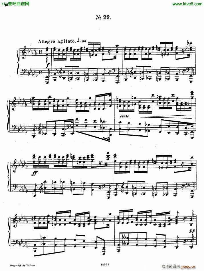 Gliere 25 Preludes op30 Book58
