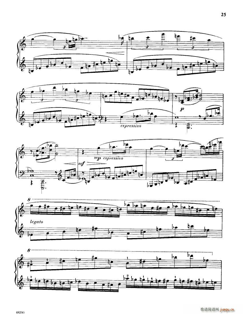 Barber op 26 Piano Sonata3