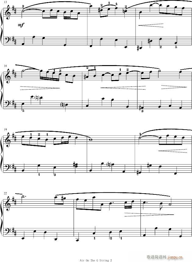 Air On The G String(G弦之歌)_巴哈-Bach Johann Sebastian2